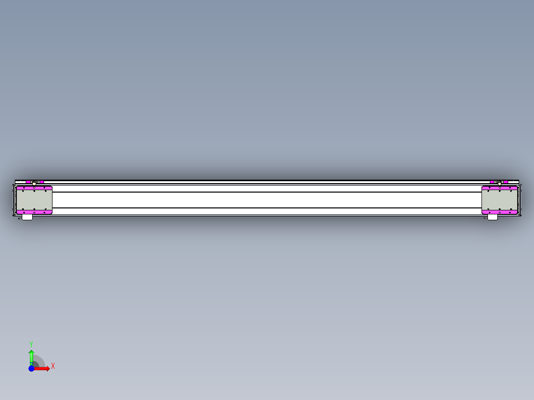 威洛博LC系列3d模型模组2LC14S1Y-S1850前视图