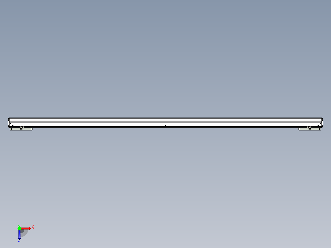 威洛博LC系列3d模型模组2LC14S1Y-S1850俯视图