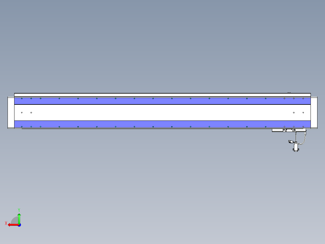 威洛博VL系列3d模型模组VL17E2Y-S1350后视图