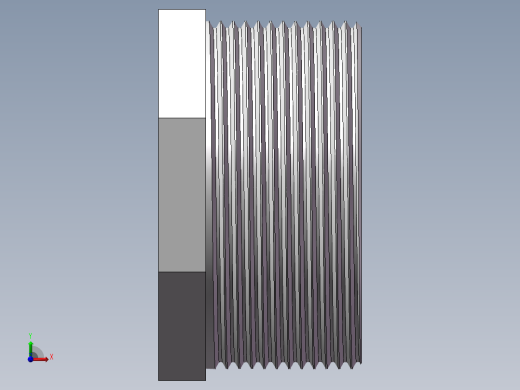 转接头-内外丝异径 DN50-DN32前视缩略图