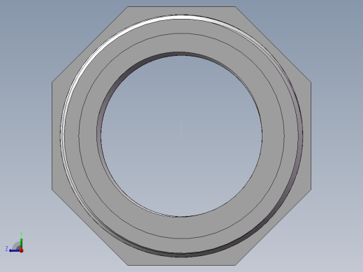 转接头-内外丝异径 DN50-DN32右视缩略图