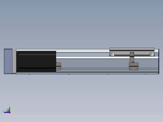 电动滑台模组SDM175左折模型右视缩略图