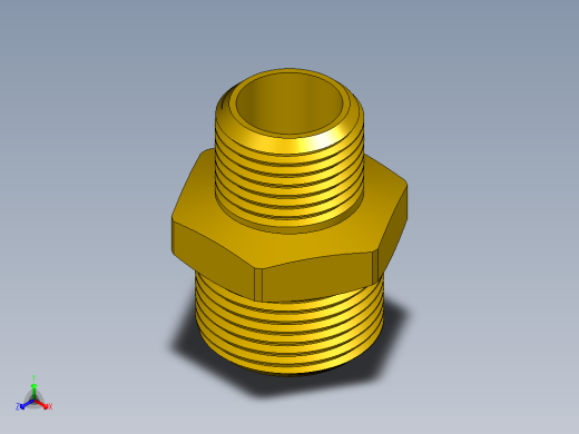 螺纹接头六角适配器G3_4”至G1_2”