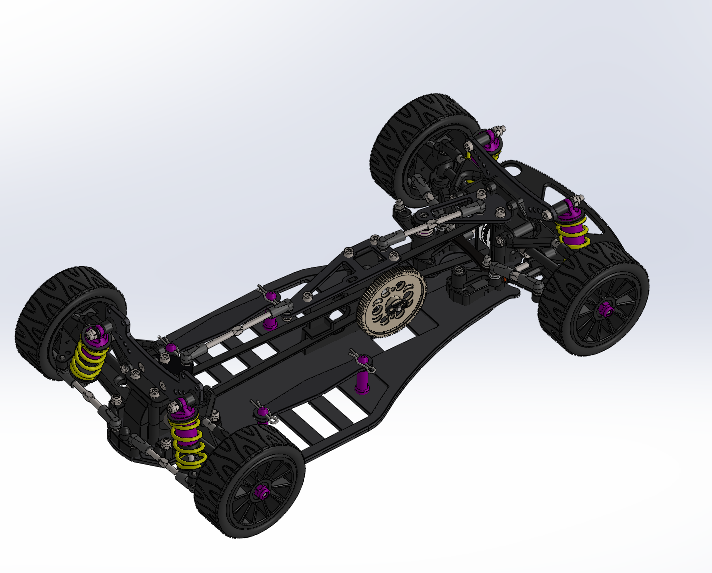 电动四轮驱动遥控模型车