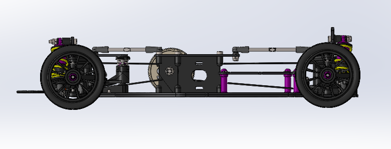 电动四轮驱动遥控模型车