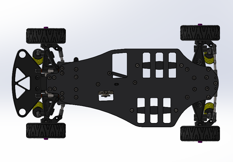 电动四轮驱动遥控模型车