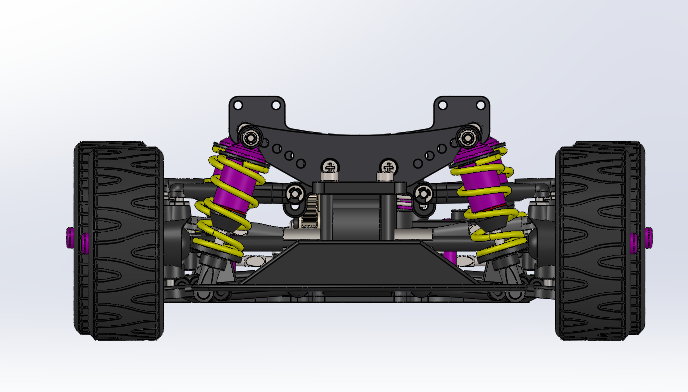 电动四轮驱动遥控模型车