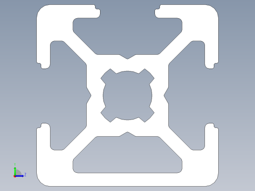 型材-BR 20X20 3N KJN992889.STEP左视缩略图