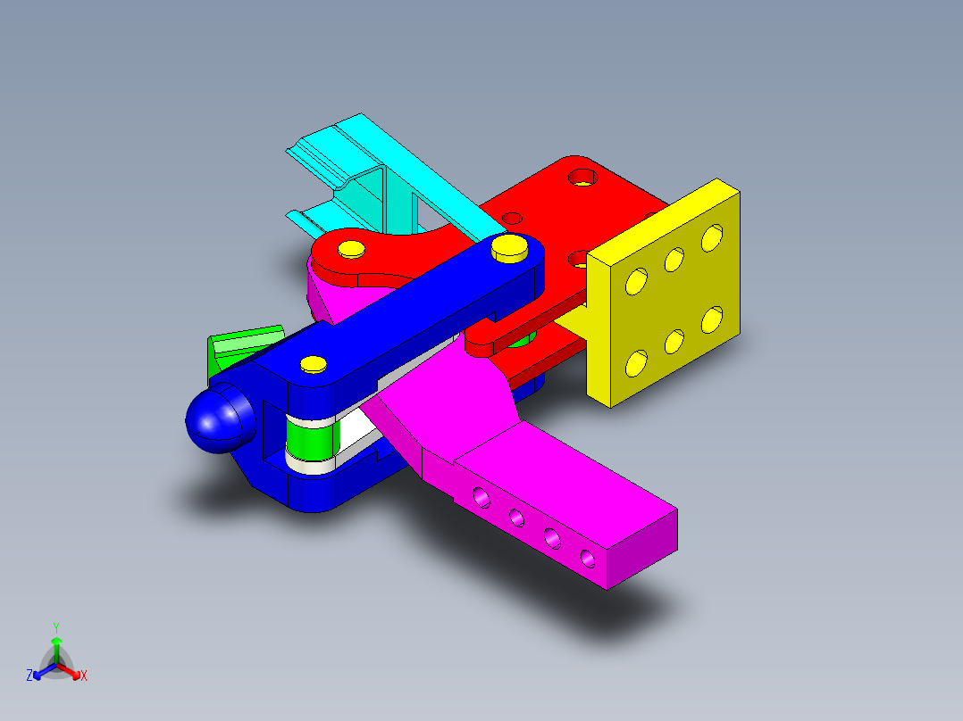 德克斯TUNKERS气缸数模T5 05 BS正等轴测图