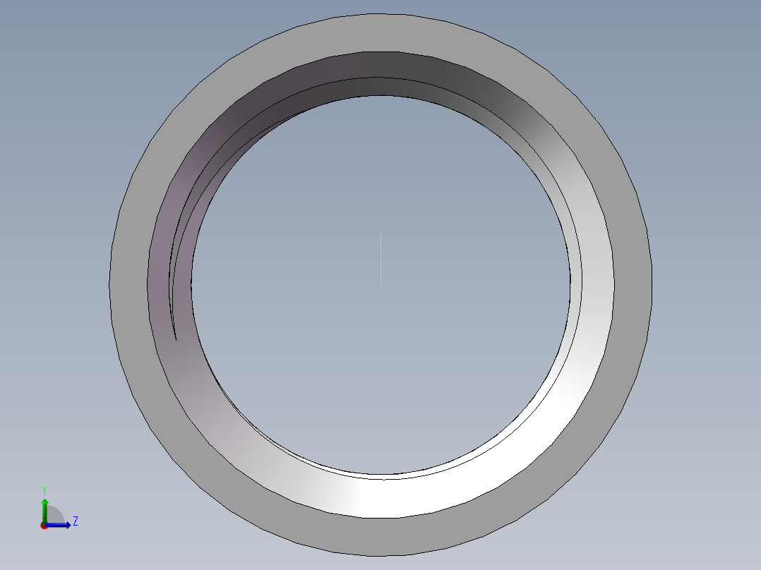 管箍-等径直通 DN8左视图