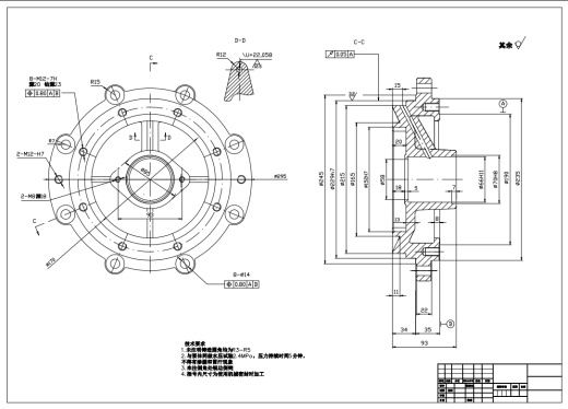 单级单吸离心泵设计CAD+说明书251332=200缩略图