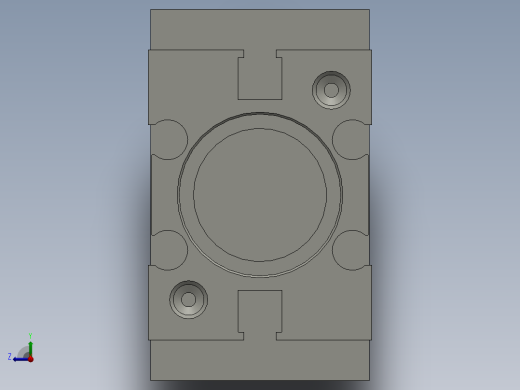 夹紧气缸HFZ16右视缩略图