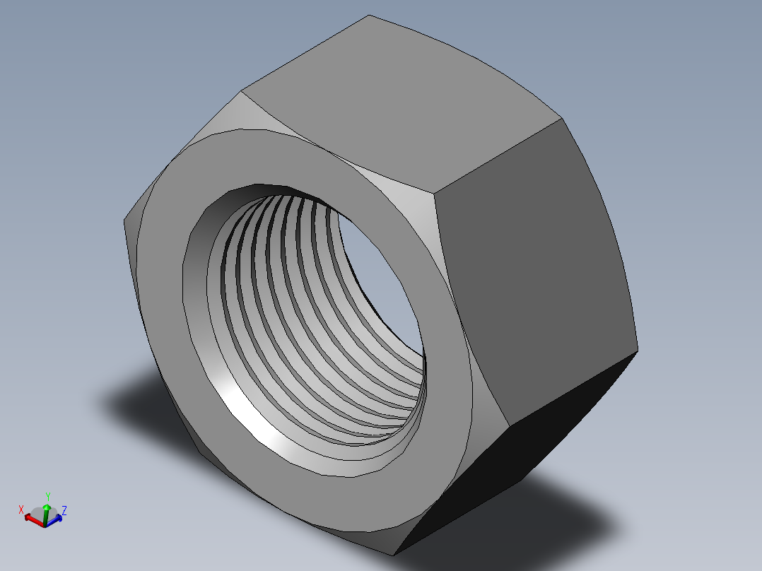 DIN 934 螺母-M76 Nut.SLDPRT
