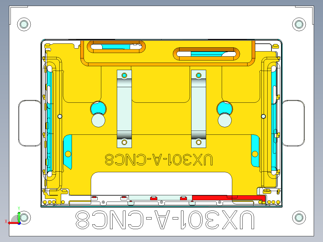UX301-A-笔记本CNC工装夹具三维模型CNC8-7-27后视图