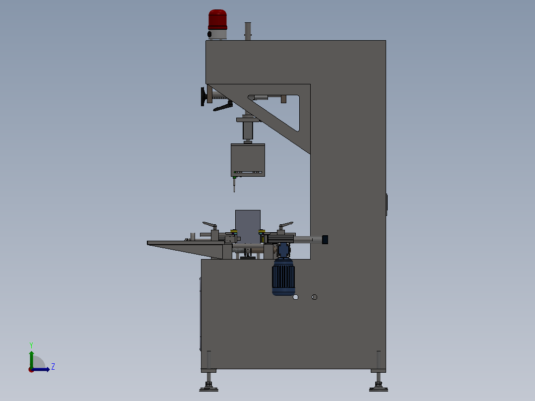 全自动高压短路检测机sw20可编辑左视图