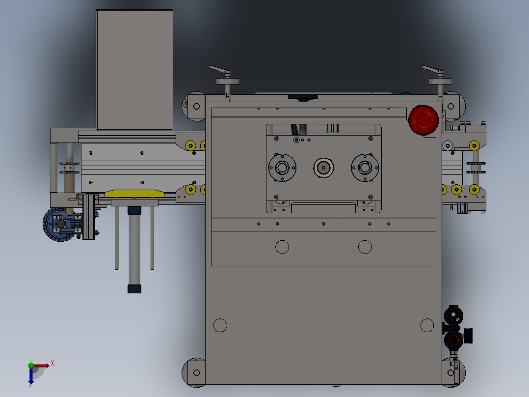 全自动高压短路检测机sw20可编辑俯视图