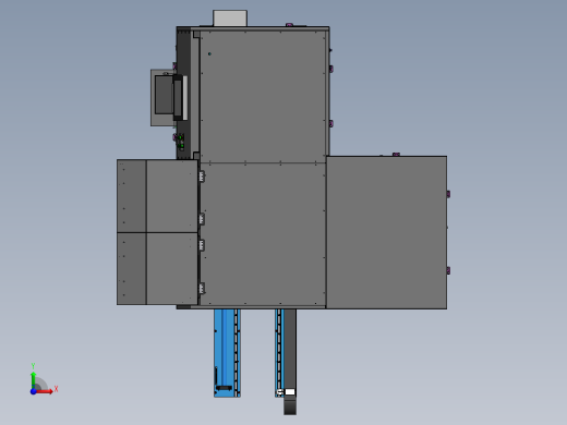 显示屏铝箔片平面度检测sw20可编辑前视缩略图