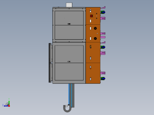 显示屏铝箔片平面度检测sw20可编辑右视缩略图