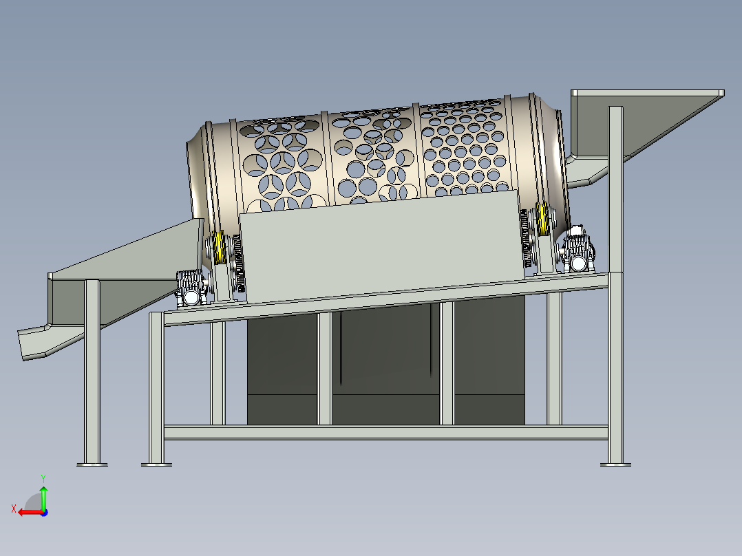 马铃薯分拣机sw20后视图