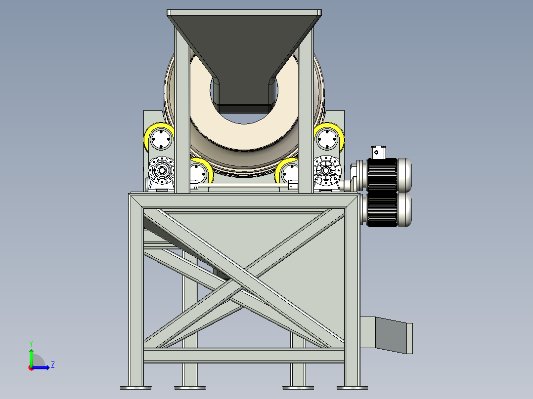 马铃薯分拣机sw20左视图