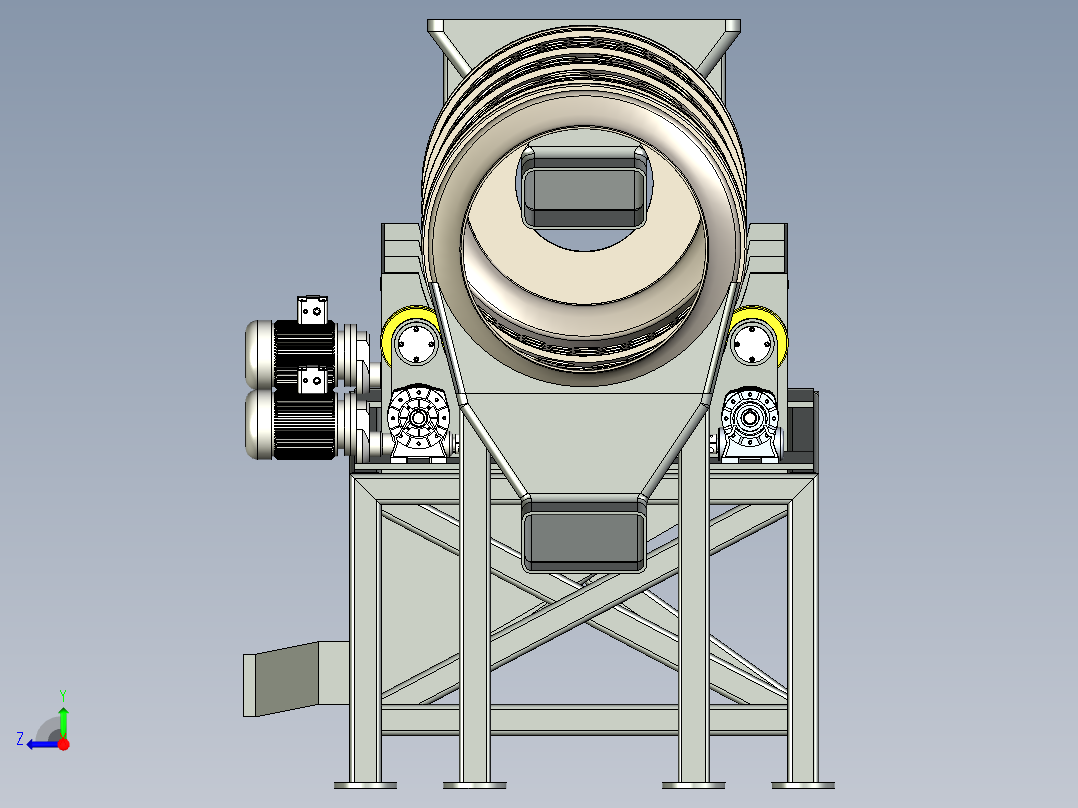 马铃薯分拣机sw20右视图