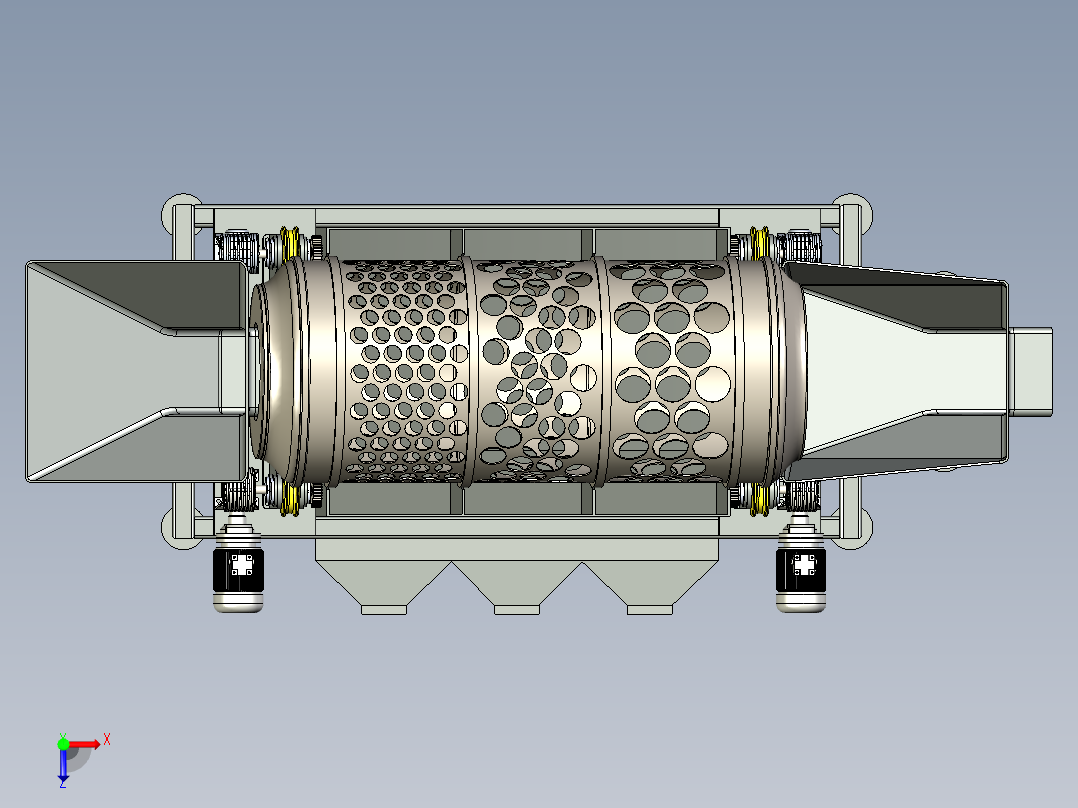 马铃薯分拣机sw20俯视图