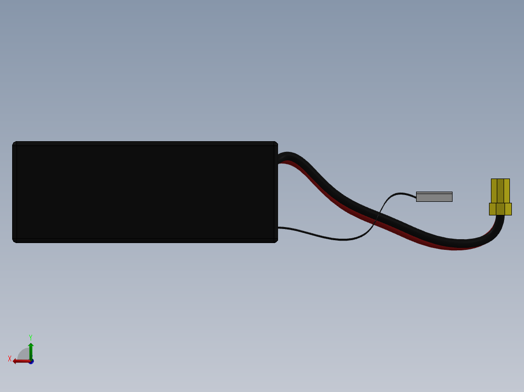 电池仓、电池(67)后视图