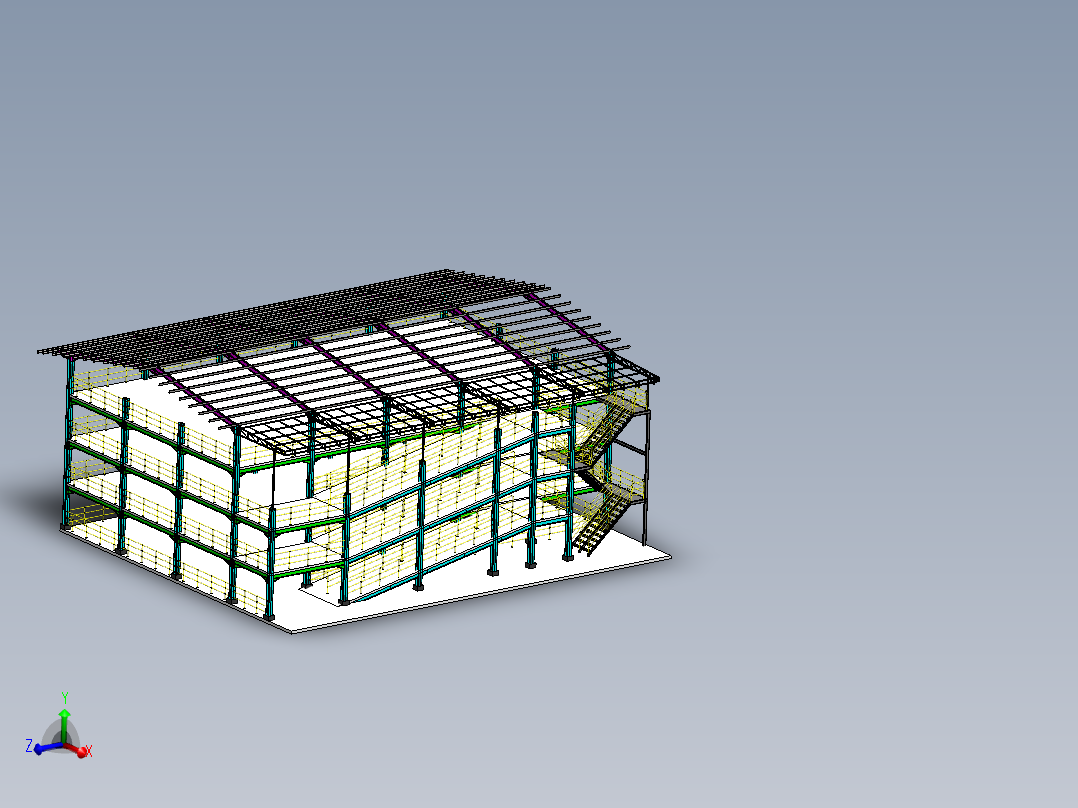 摩托车停车场大楼