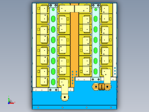 5U储能机箱电池包结构-1432487--70前视缩略图
