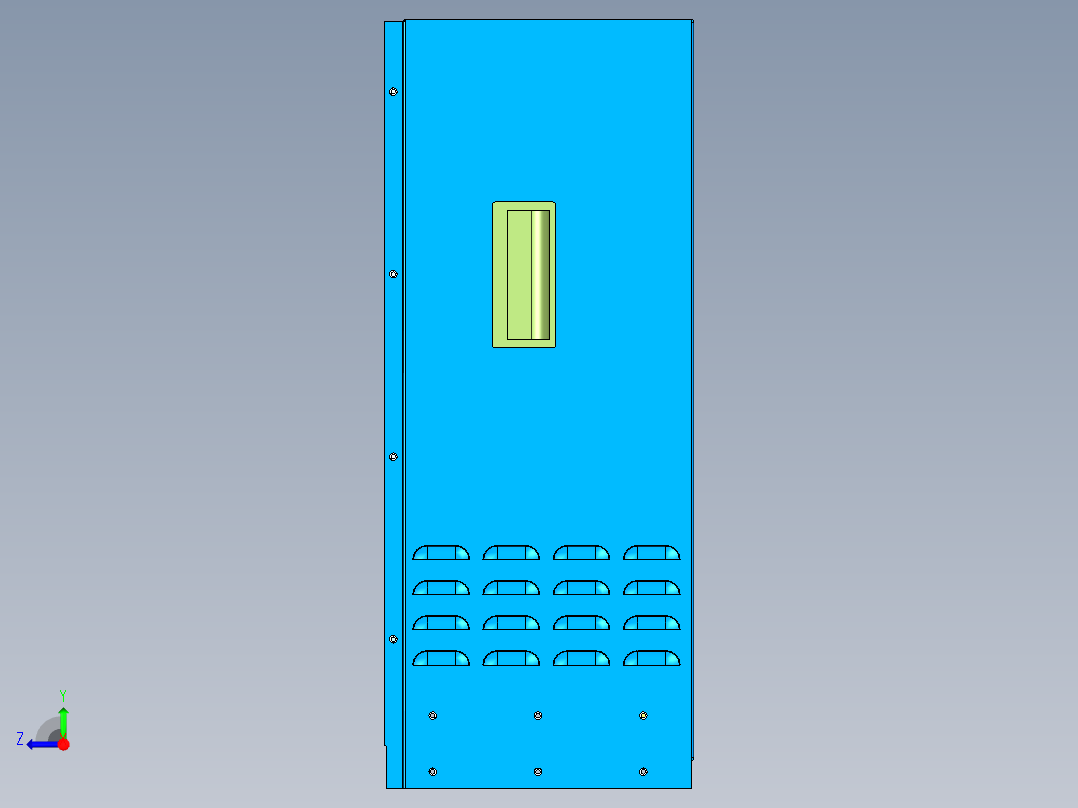 5U储能机箱电池包结构-1432487--70右视图