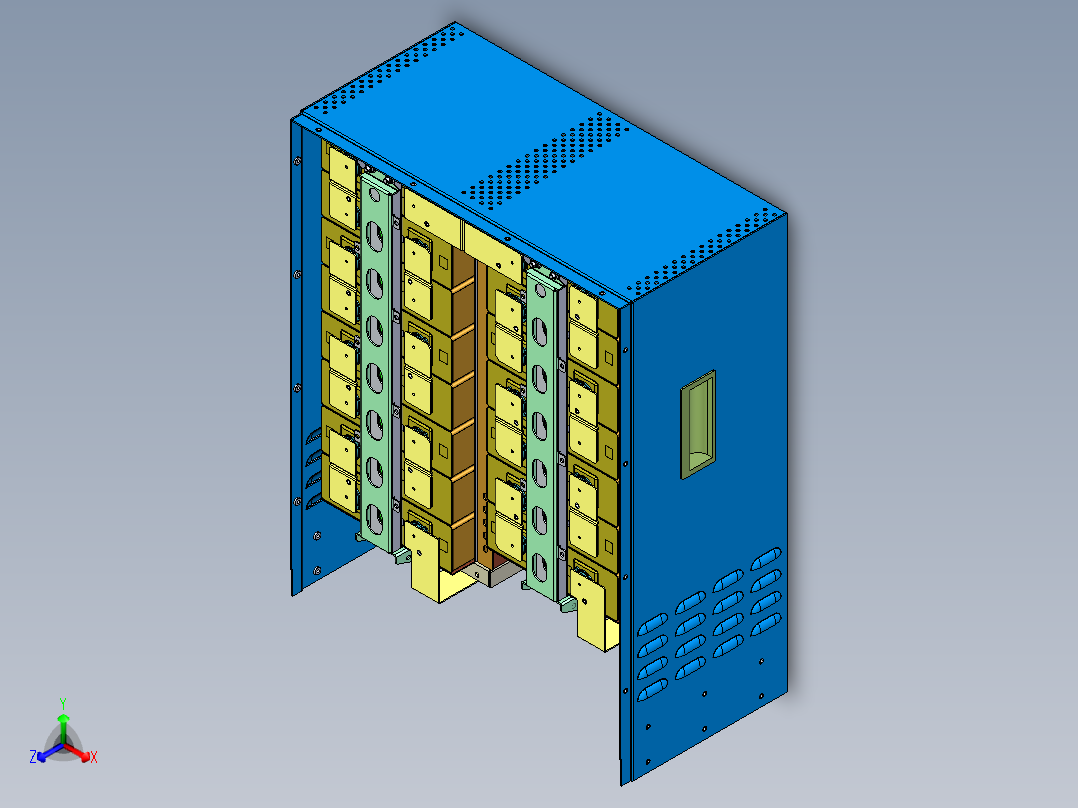 5U储能机箱电池包结构-1432487--70正等轴测图