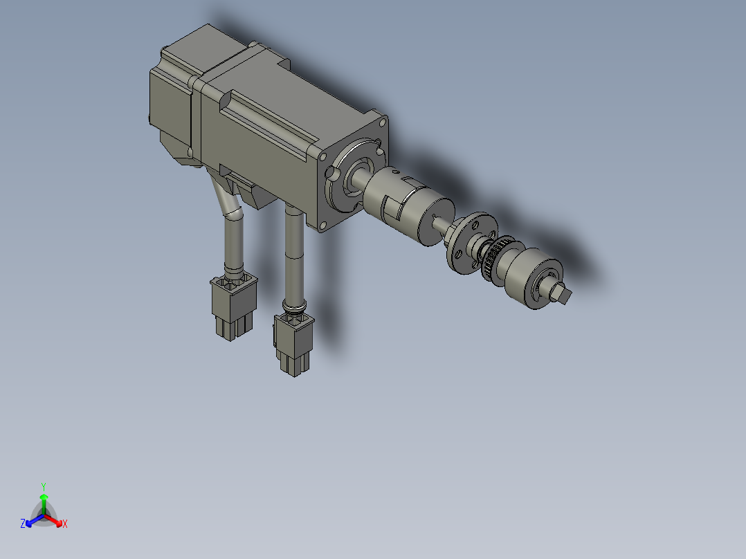 ZPT-7Q正等轴测图