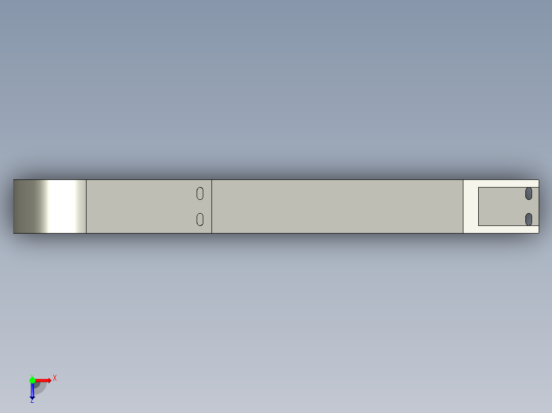 丰鹏拖链-25x35R55N长850俯视图