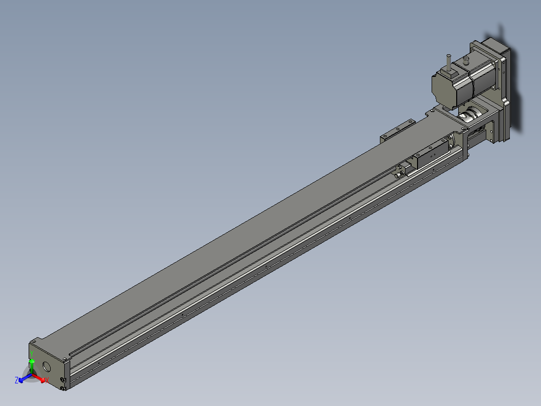 M077-KK86-940-200W-带联轴器反折主视图