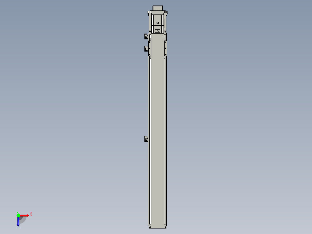 M077-KK86-940-200W-带联轴器反折俯视图