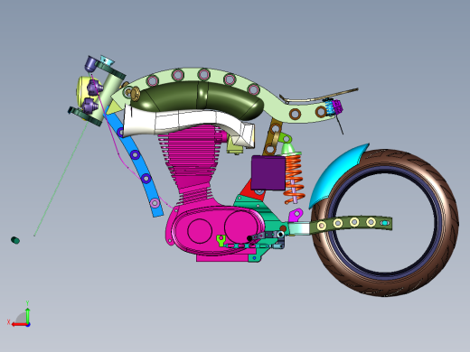 纯粹的咖啡复古赛车后视缩略图
