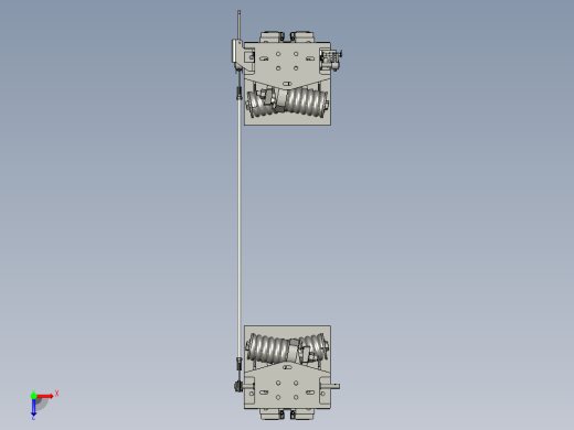 电梯专用瞬时安全卡钳俯视缩略图