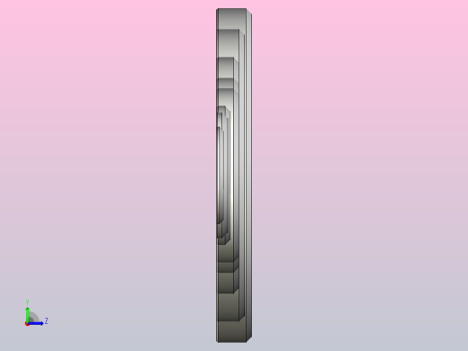 平垫圈DIN125B (ISO7090)左视缩略图