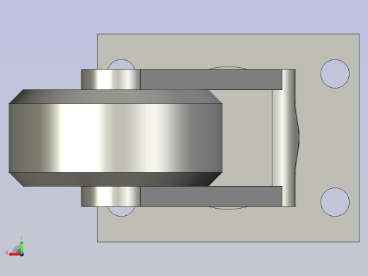 C320SEUA3140B13寸万向轮后视缩略图