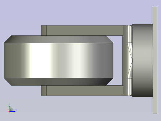C320SEUA3140B13寸万向轮左视缩略图