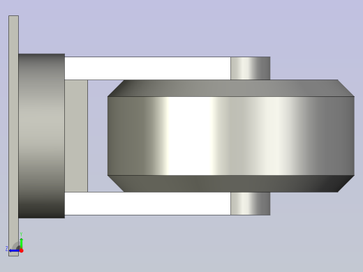 C320SEUA3140B13寸万向轮右视缩略图