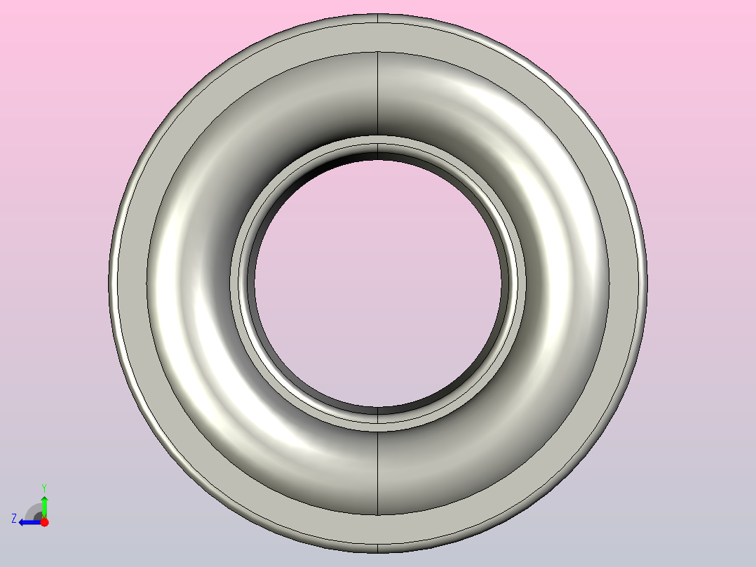SKF自调心球轴承ball_bearing_2311_k_0右视图
