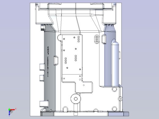 一款手动封堵夹具模型俯视缩略图