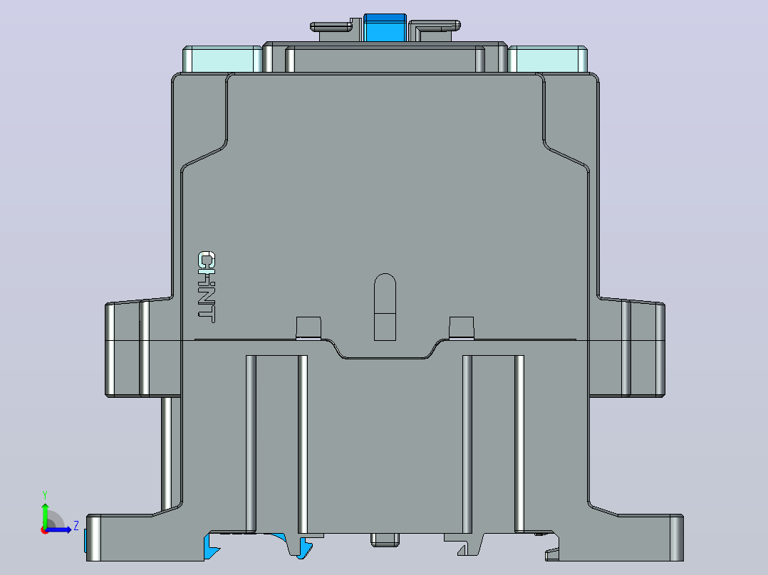 正泰接触器NXC-65 220V左视图