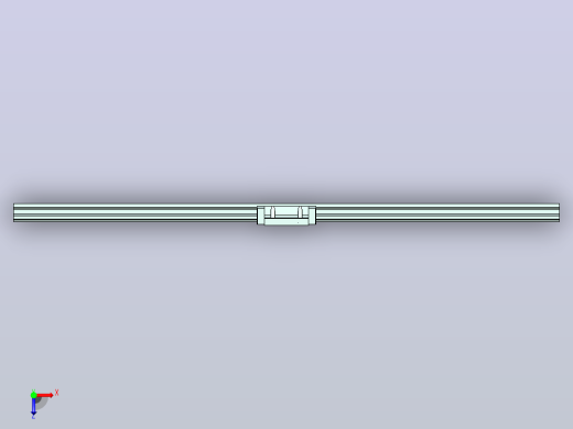TRS25FN-XN低组装法兰型TRS-F直线导轨俯视缩略图