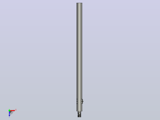 日规模组半封闭丝杆TPA-HNR-65S-1610C-L1100-M-C-P10-N3俯视缩略图