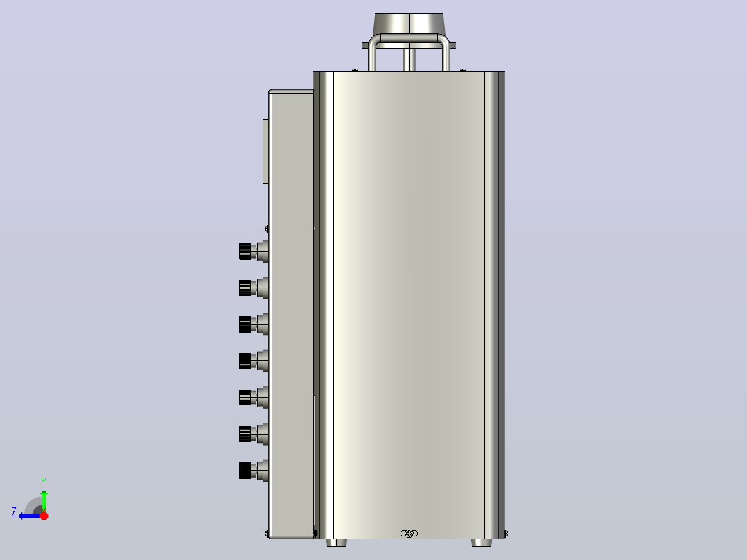 TSGC2-6接触调压器三维模型202011右视图