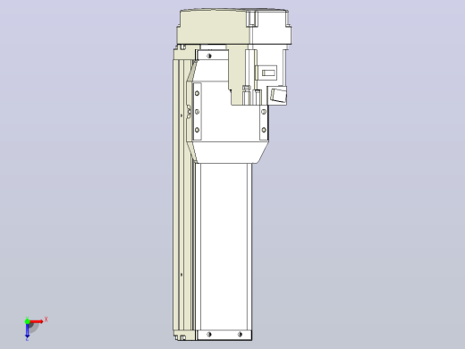 钢基模组TPA-KCR-8610C-340A1-MU-H0俯视缩略图
