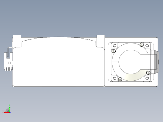 日规模组半封闭丝杆TPA-HNR-140D-2010C-L700-ML-Y-P40-N3后视缩略图