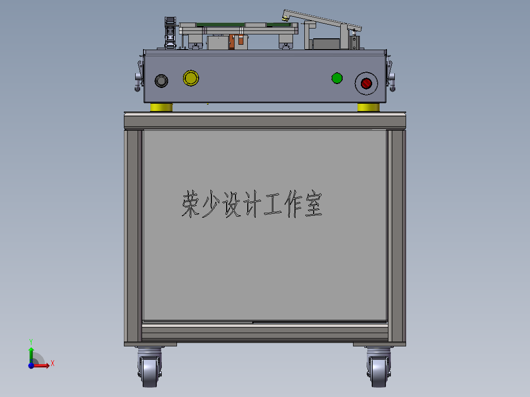 IP test测速夹具sw19可编辑前视图